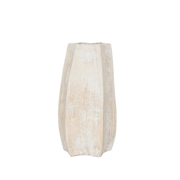 Gracie Oaks Ambrosane Terracotta Table Vase Wayfair